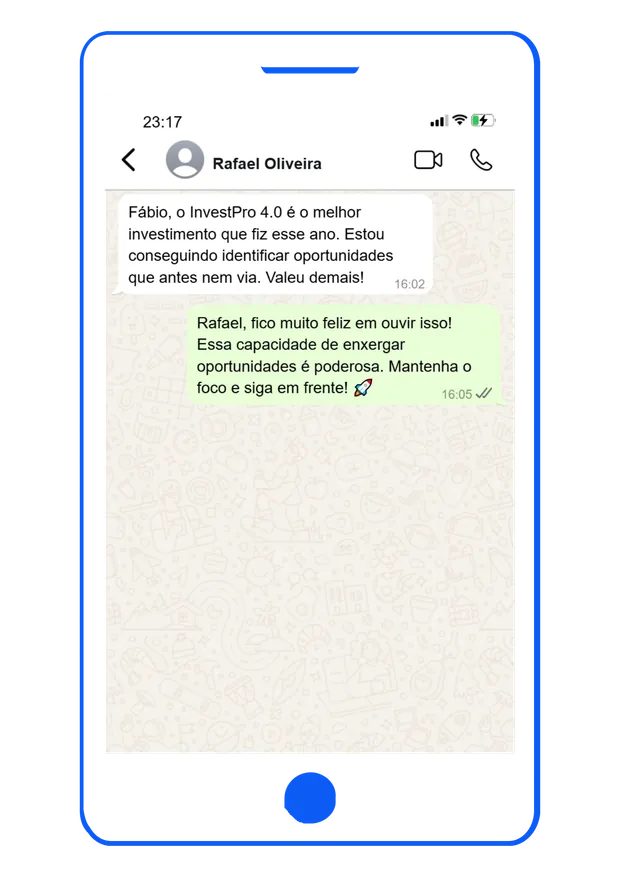 Mensagem relatando resultado após usar a IA de gestão ISO