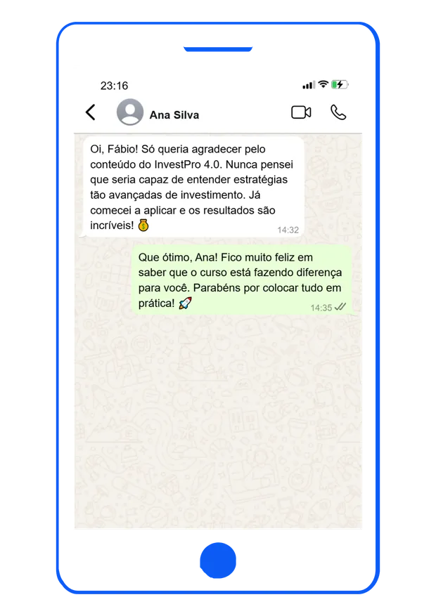 Mensagem sobre o suporte do acesso
